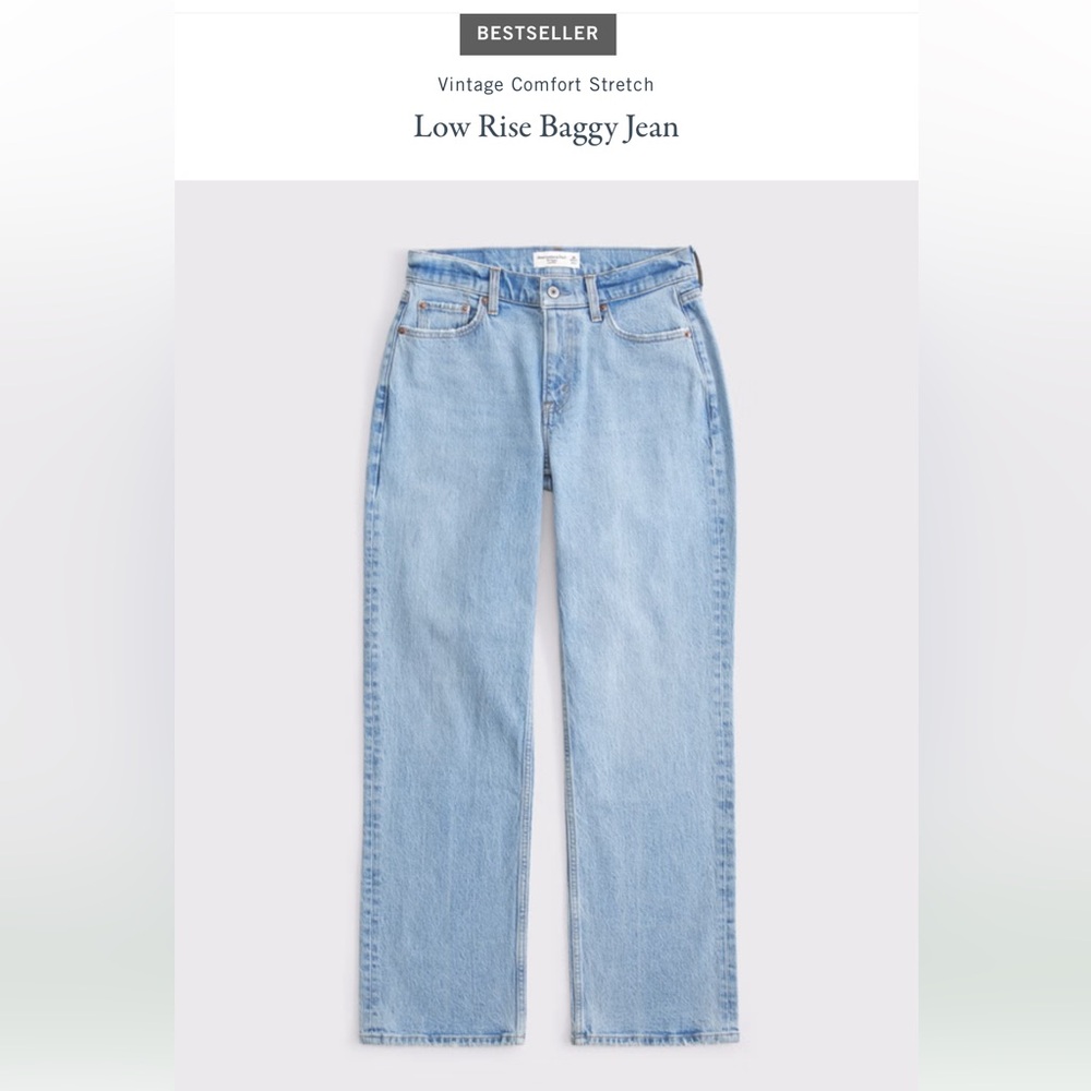 Abercrombie low rise baggy short brand new